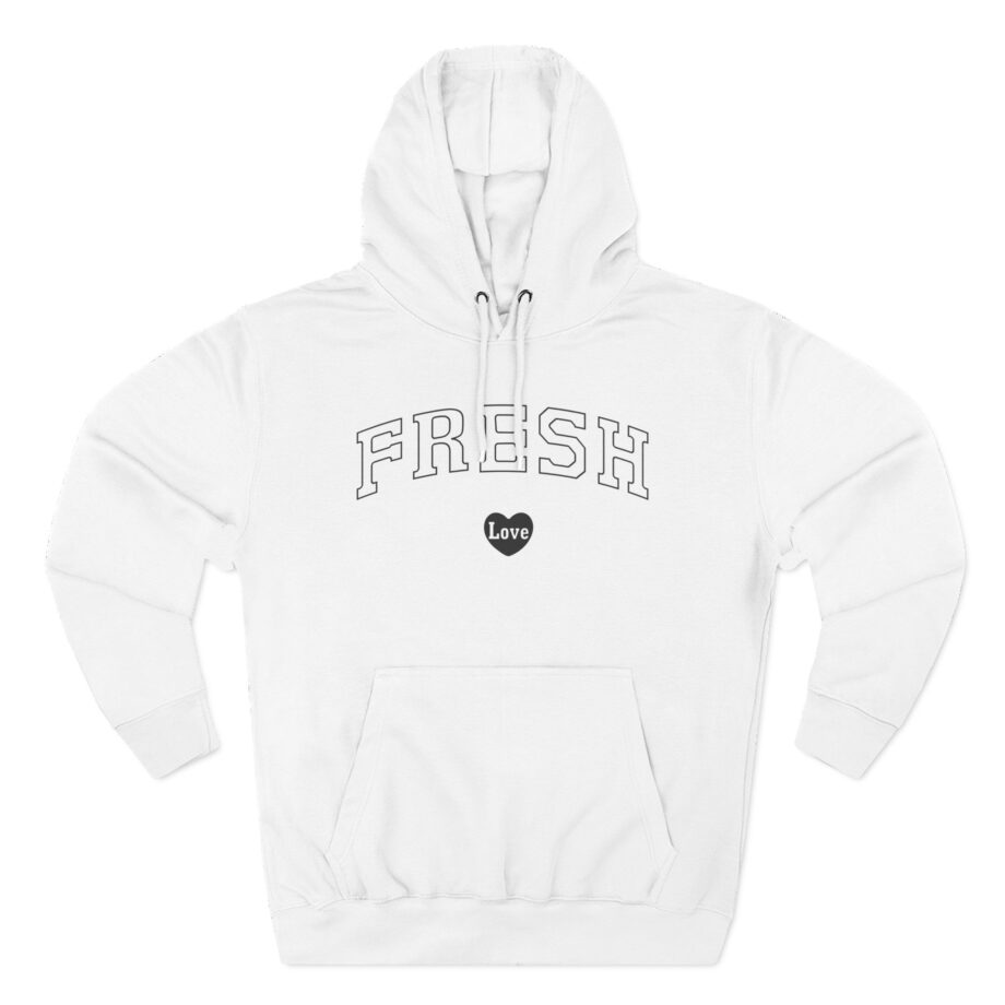 Fresh Love Htf Three-Panel Fleece Hoodie