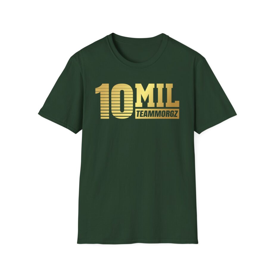 Morgz 10 Million Squad Unisex Softstyle T-Shirt