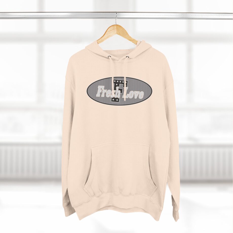 Fresh Love Three Panel Fleece Hoodie