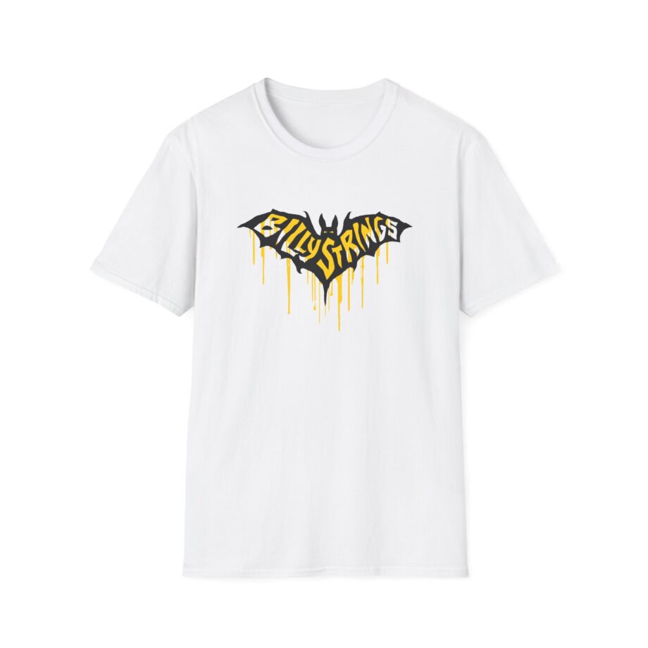 Billy Strings Austin Bat Tee (Attak / Casper Herselman) Unisex Softstyle T-Shirt