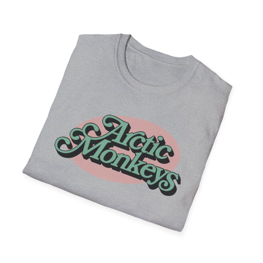 Arctic Monkeys Ornate Logo Unisex Softstyle T-shirt