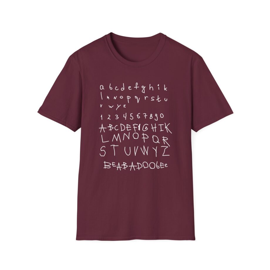 Beabadoobee Alphabet Unisex Softstyle T-Shirt