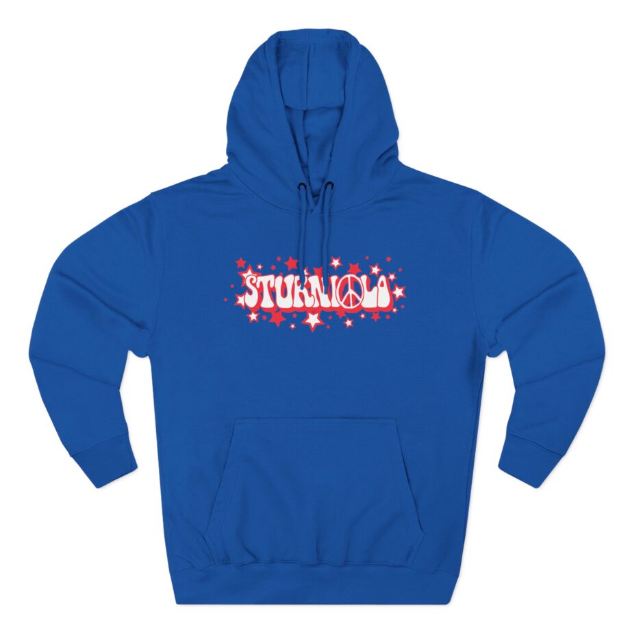 Sturniolo Peace & Stars Three-panel Fleece Hoodie