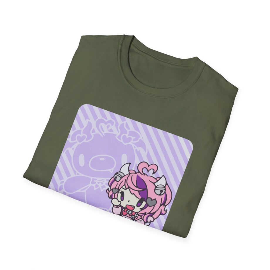 Vshojo Ironmouse X Gloomy Bear Unisex Softstyle T-Shirt