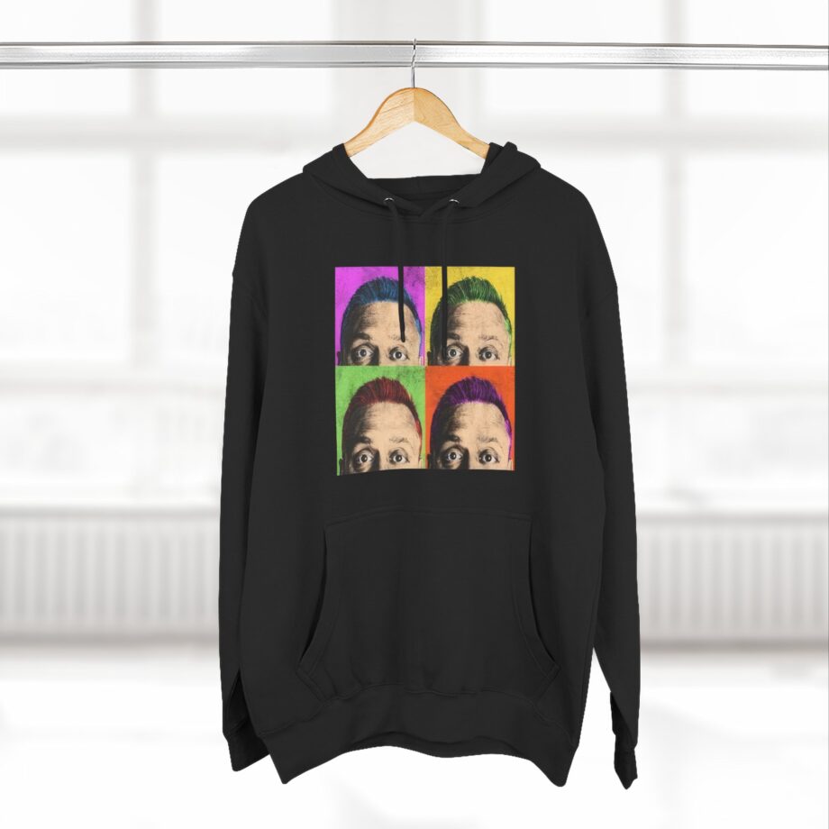 Nate Bargatze Three-Panel Fleece Hoodie