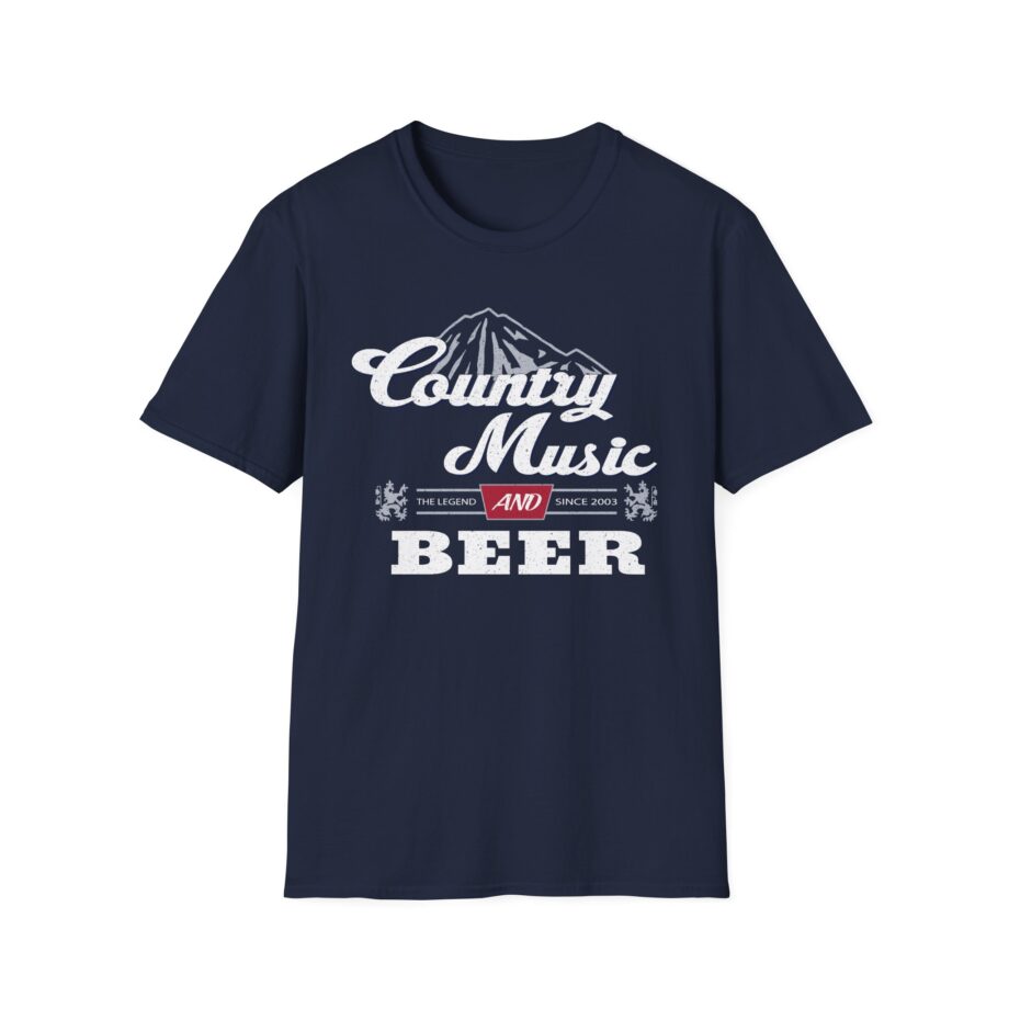 Sadie Crowell Country Music & Beer Unisex Softstyle T-shirt
