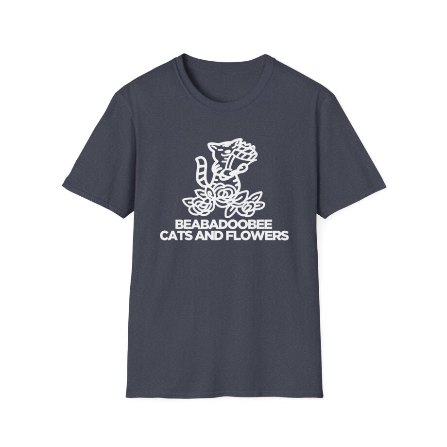 Beabadoobee Cats and Flowers Unisex Softstyle T-Shirt