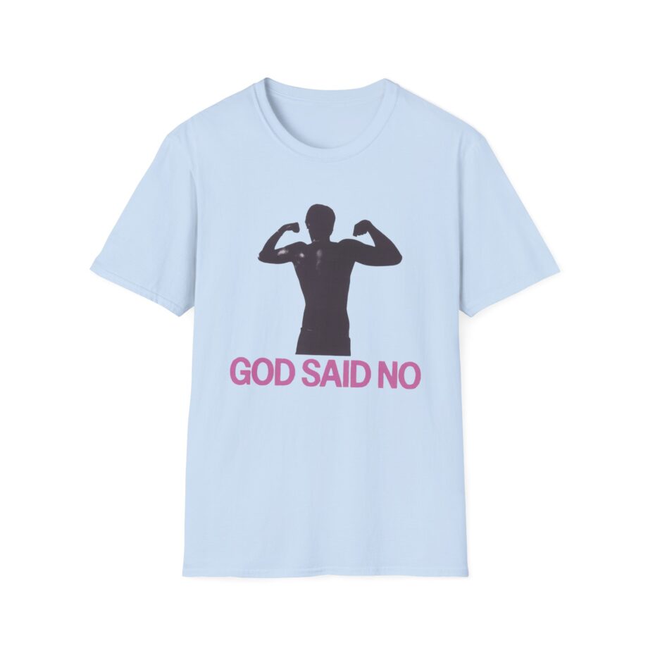 Omar Apollo God Said No Muscle Unisex Softstyle T-shirt