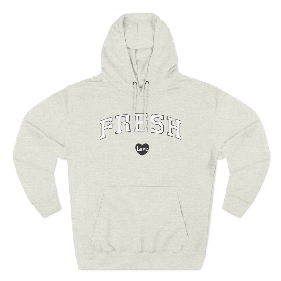 Fresh Love Htf Three-Panel Fleece Hoodie