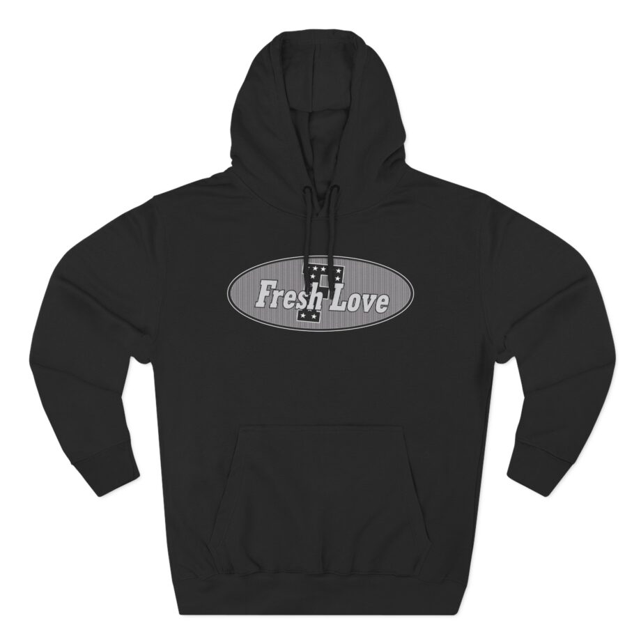 Fresh Love Three Panel Fleece Hoodie