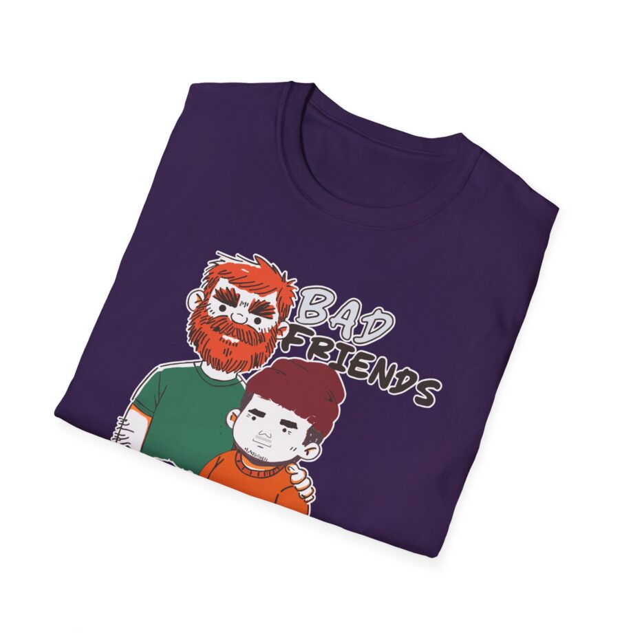 Bad Friends Hairy Unisex Softstyle T-shirt