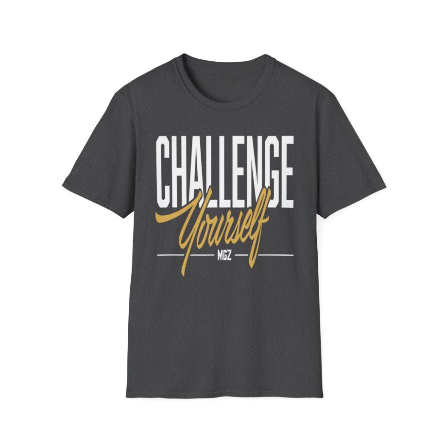 Morgz Mgz Challenge Yourself Unisex Softstyle T-Shirt