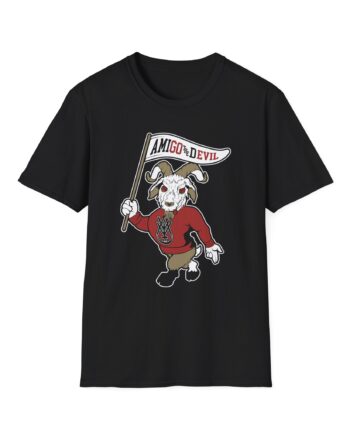 Amigo the Devil Go Evil Mascot Unisex Softstyle T-shirt