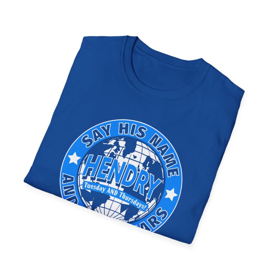 Say His Name Joe Hendry  Unisex Softstyle T-shirt