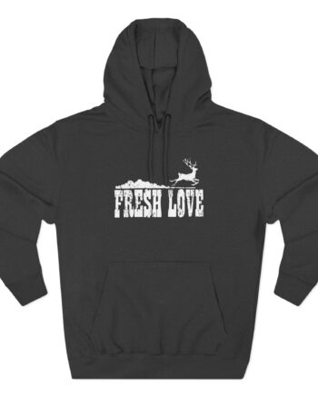 Fresh Love Three Panel Fleece Hoodie