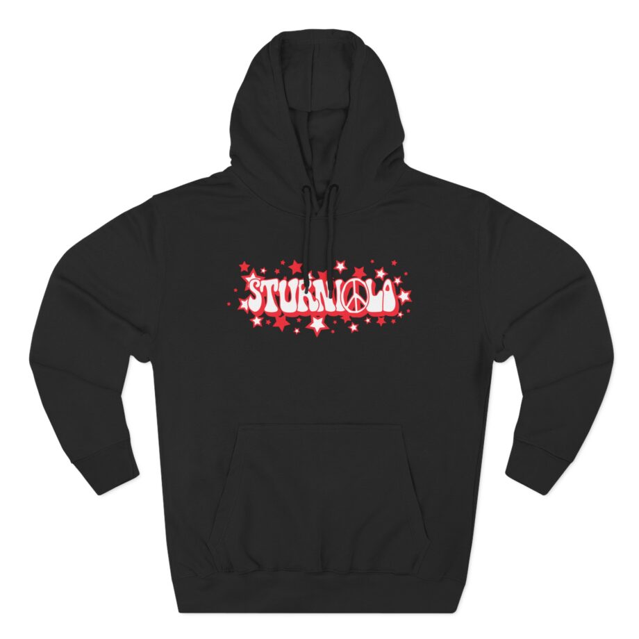 Sturniolo Peace & Stars Three-panel Fleece Hoodie