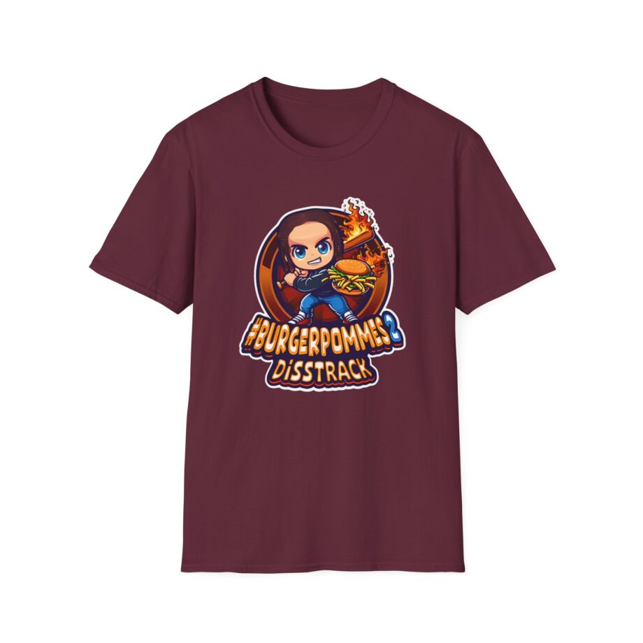 Burger Pommes  Unisex Softstyle T-Shirt