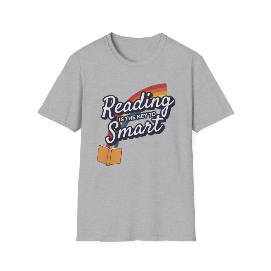 Nate Bargatze Reading is the Key to Smart Unisex Softstyle T-Shirt