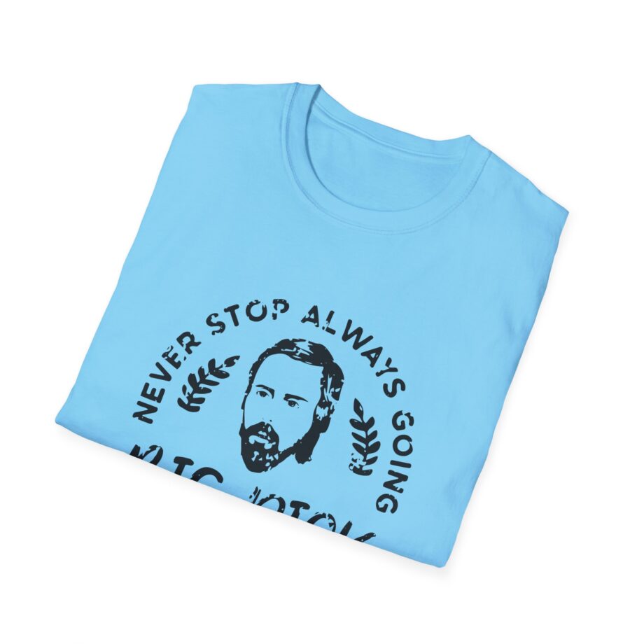 Zackrawrr Never Stop Always Going Big Dick Unisex Softstyle T-shirt