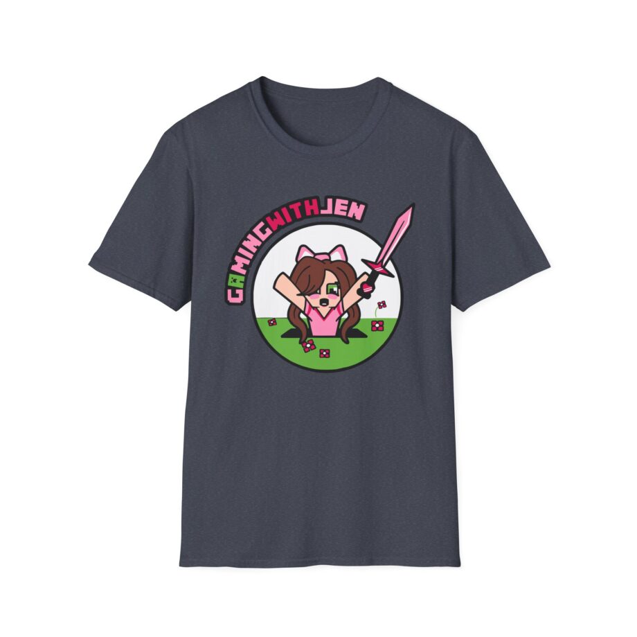Popularmmos Gaming With Jen Unisex Softstyle T-shirt
