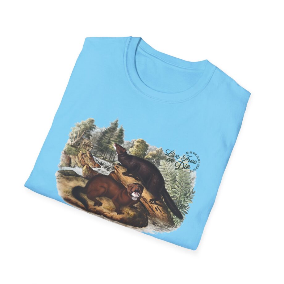 Live Free or Die in Mogul Hampshire Unisex Softstyle T-Shirt