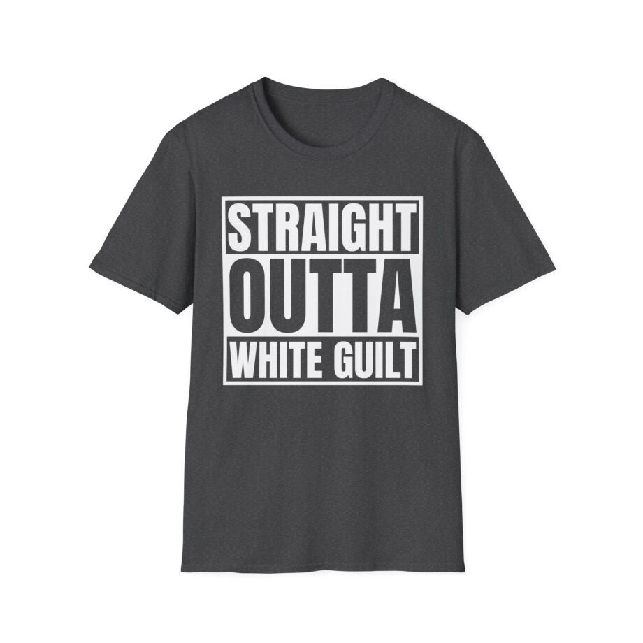 Straight Outta White Guilt Unisex Softstyle T-Shirt