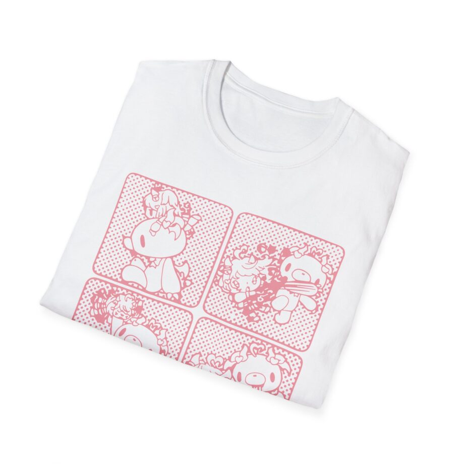 Vshojo Ironmouse X Gloomy Bear Unisex Softstyle T-Shirt