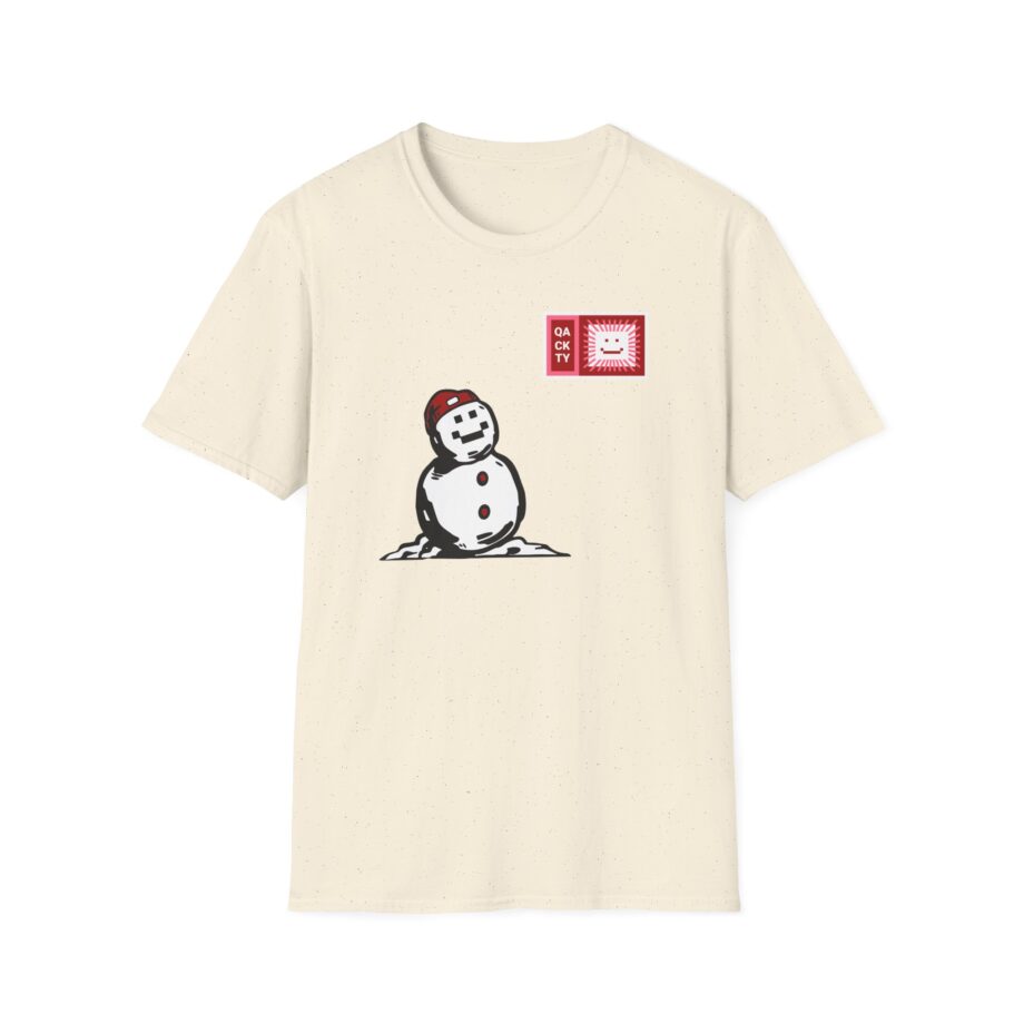Quackity Snowman Unisex Softstyle T-shirt