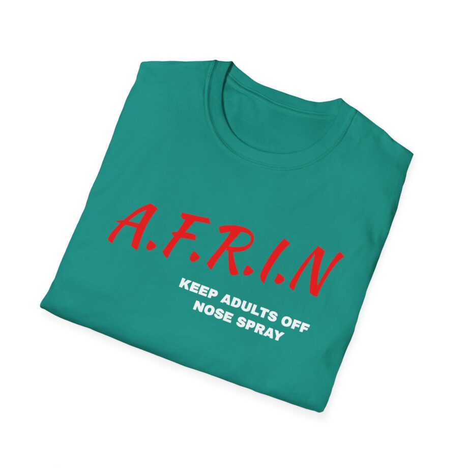 Nate Bargatze Afrin Keep Adults of Nose Spray Unisex Softstyle T-Shirt