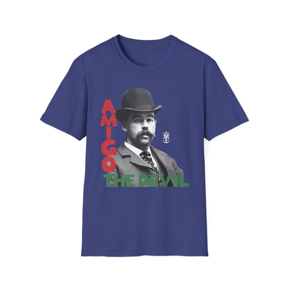 Amigo the Devil Elvis Holmes Calling Unisex Softstyle T-shirt