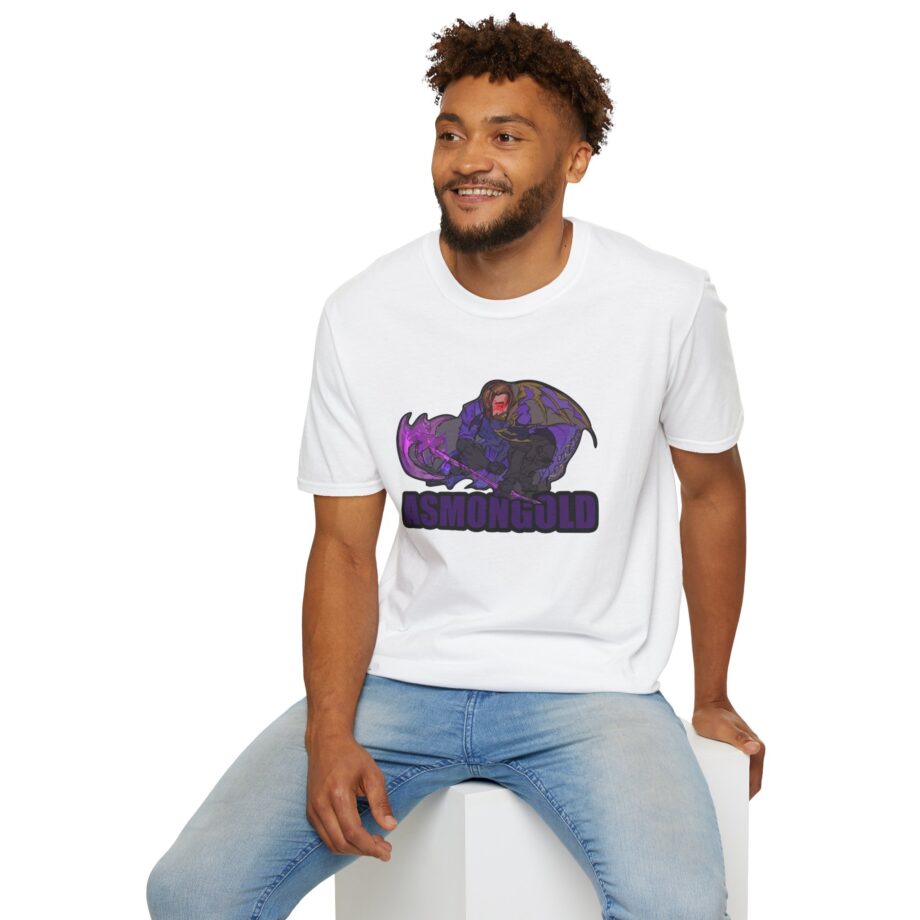 Zackrawrr the Dark Purple Knight Unisex Softstyle T-shirt