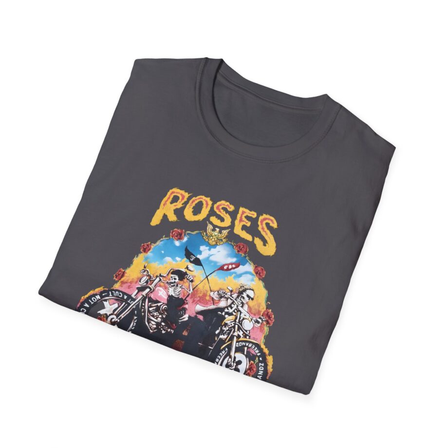 Not a Cult X Freebandz Roses Unisex Softstyle T-Shirt
