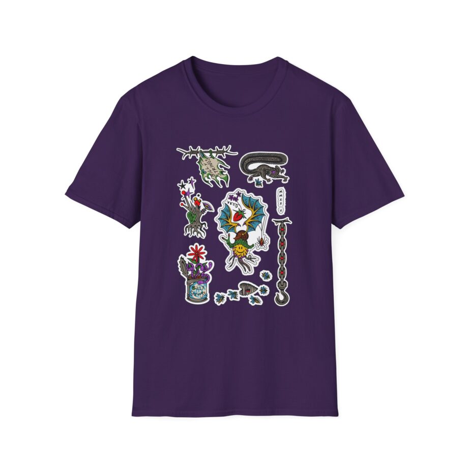 Billy Strings Flash Sheet Unisex Softstyle T-shirt