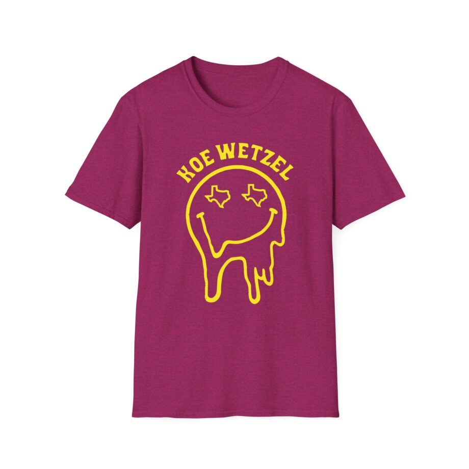 Koe Wetzel Drippy Smiley Unisex Softstyle T-shirt