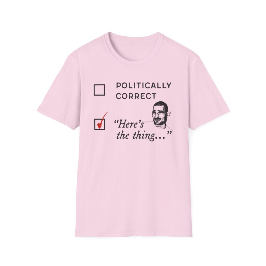 Sean Strickland Here's the Thing Unisex Softstyle T-shirt