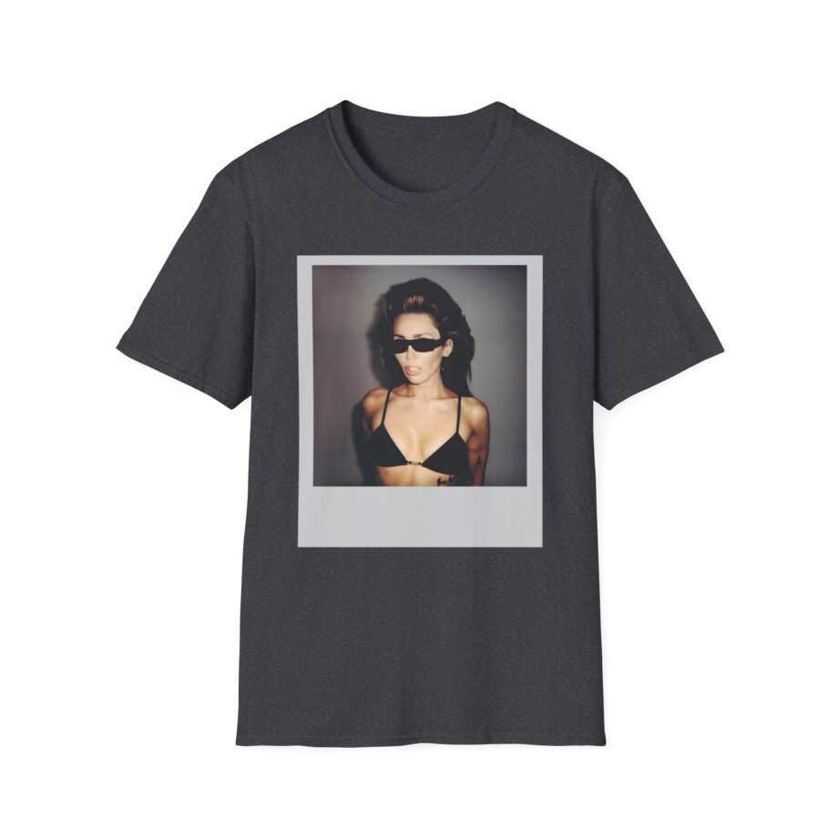 Miley Cyrus Polaroid Photo Unisex Softstyle T-Shirt