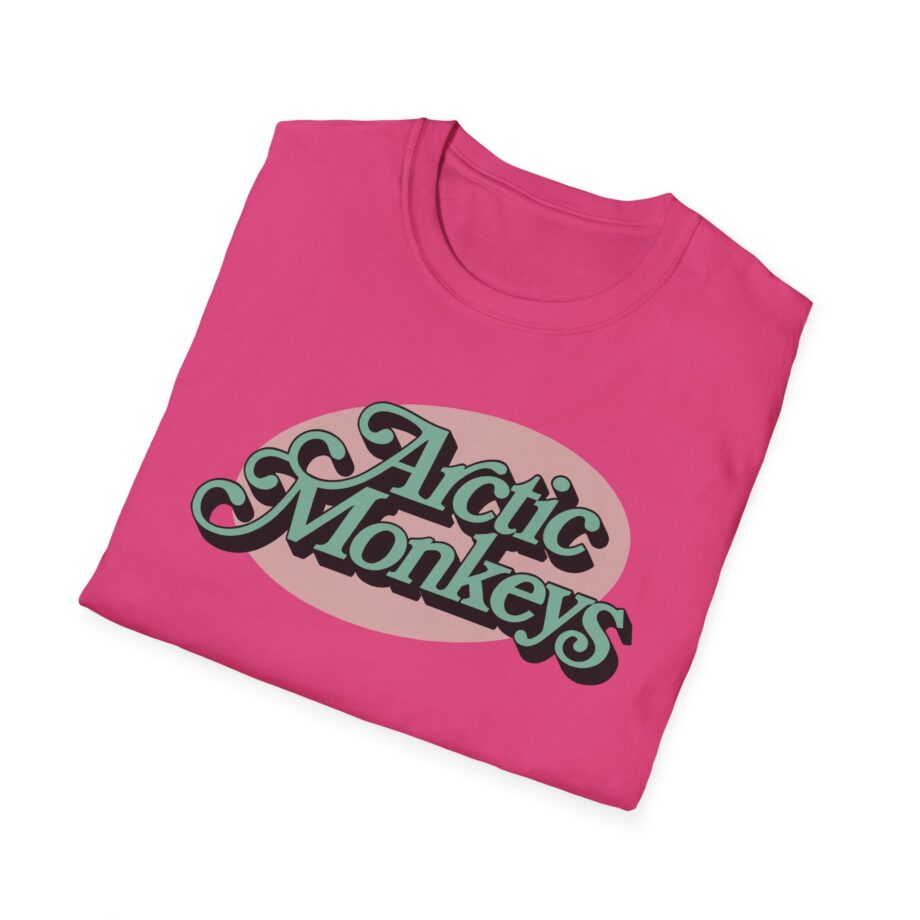 Arctic Monkeys Ornate Logo Unisex Softstyle T-shirt