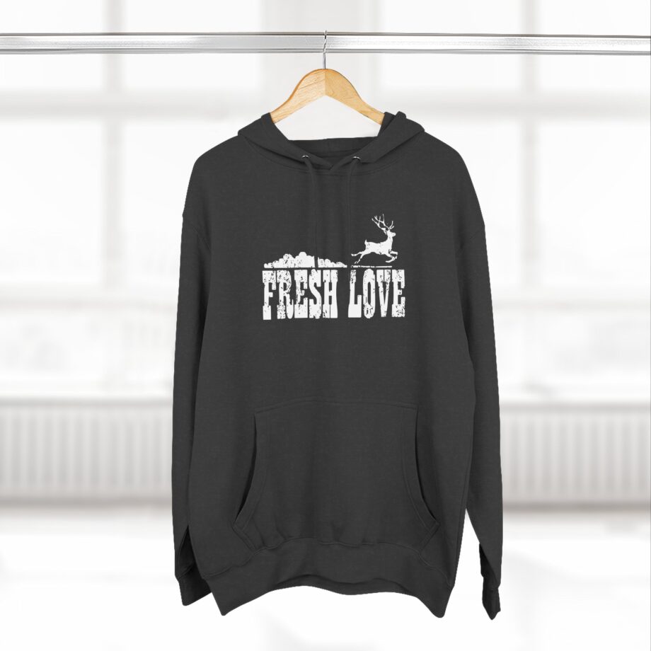 Fresh Love Three Panel Fleece Hoodie
