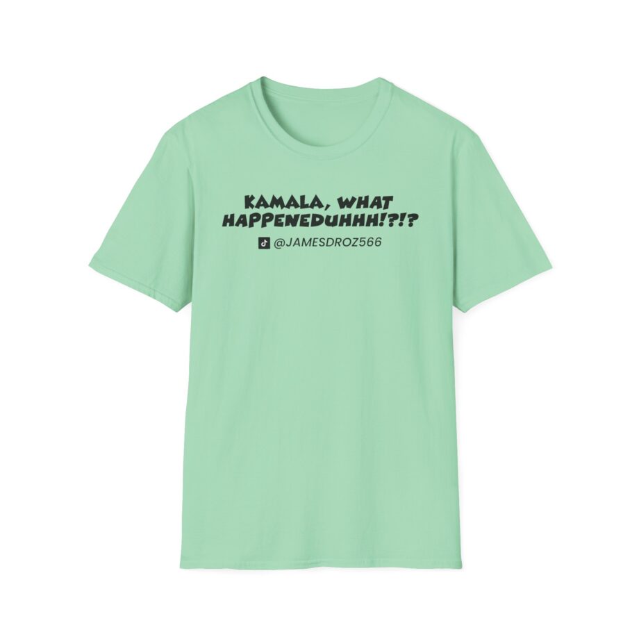 James Droz What Happeneduhhh Unisex Softstyle T-shirt
