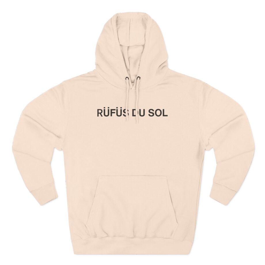 Rufus Du Sol Three-Panel Fleece Hoodie
