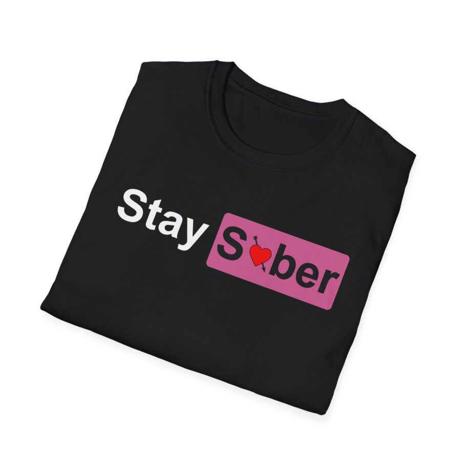 D’aydrian Harding Stay Sober Valentine's Day Unisex Softstyle T-shirt