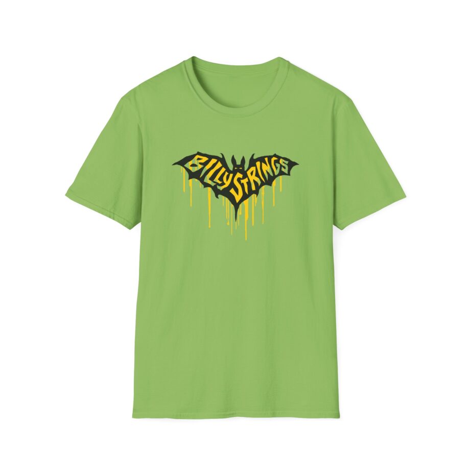 Billy Strings Austin Bat Tee (Attak / Casper Herselman) Unisex Softstyle T-Shirt