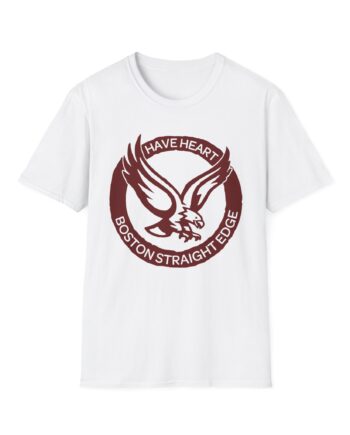 Have Heart Boston Straight Edge Unisex Softstyle T-shirt
