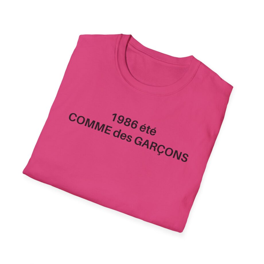 Russ Comme De Garcons Cdg Staff Coat Unisex Softstyle T-shirt