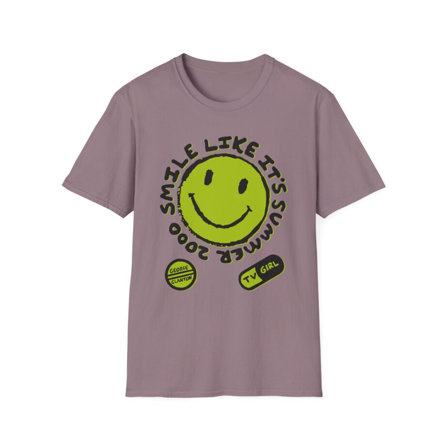 Tv Girl Smile Like It's Summer 2000 Unisex Softstyle T-shirt