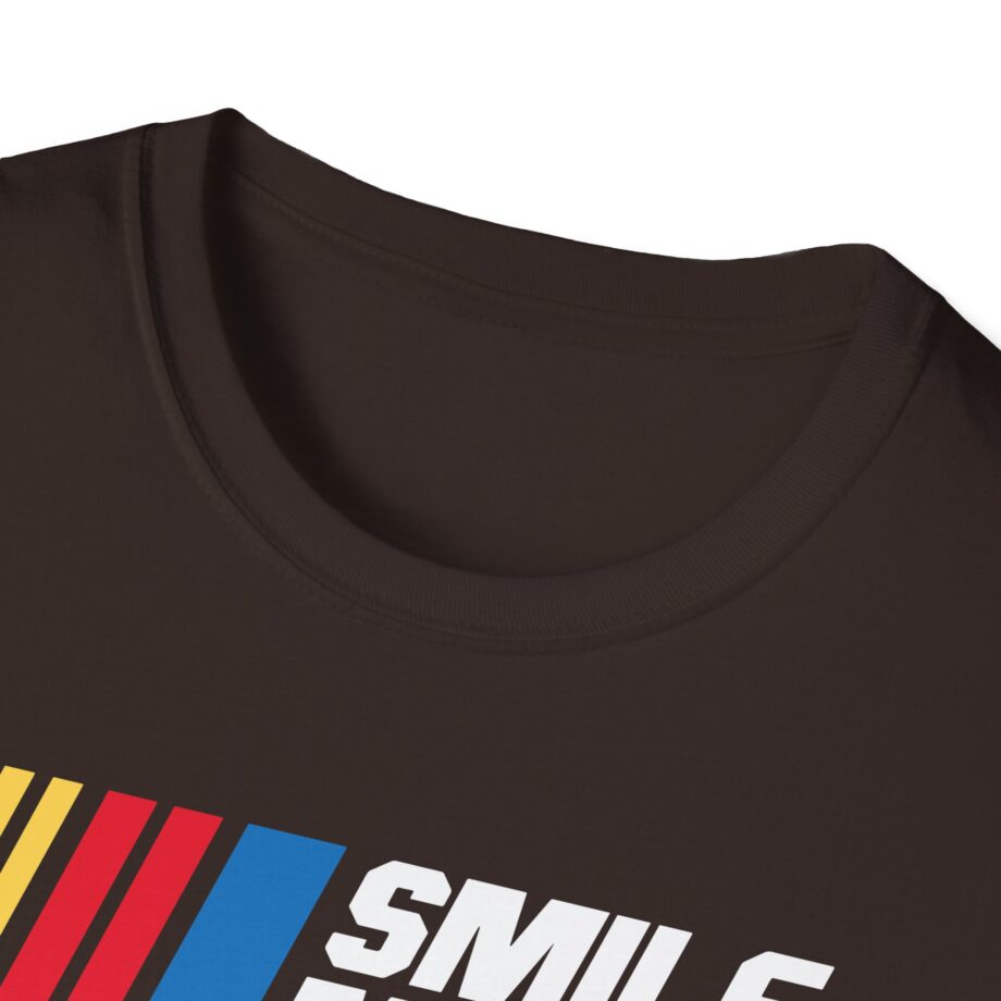 Roman Atwood Smile More Racing Unisex Softstyle T-shirt