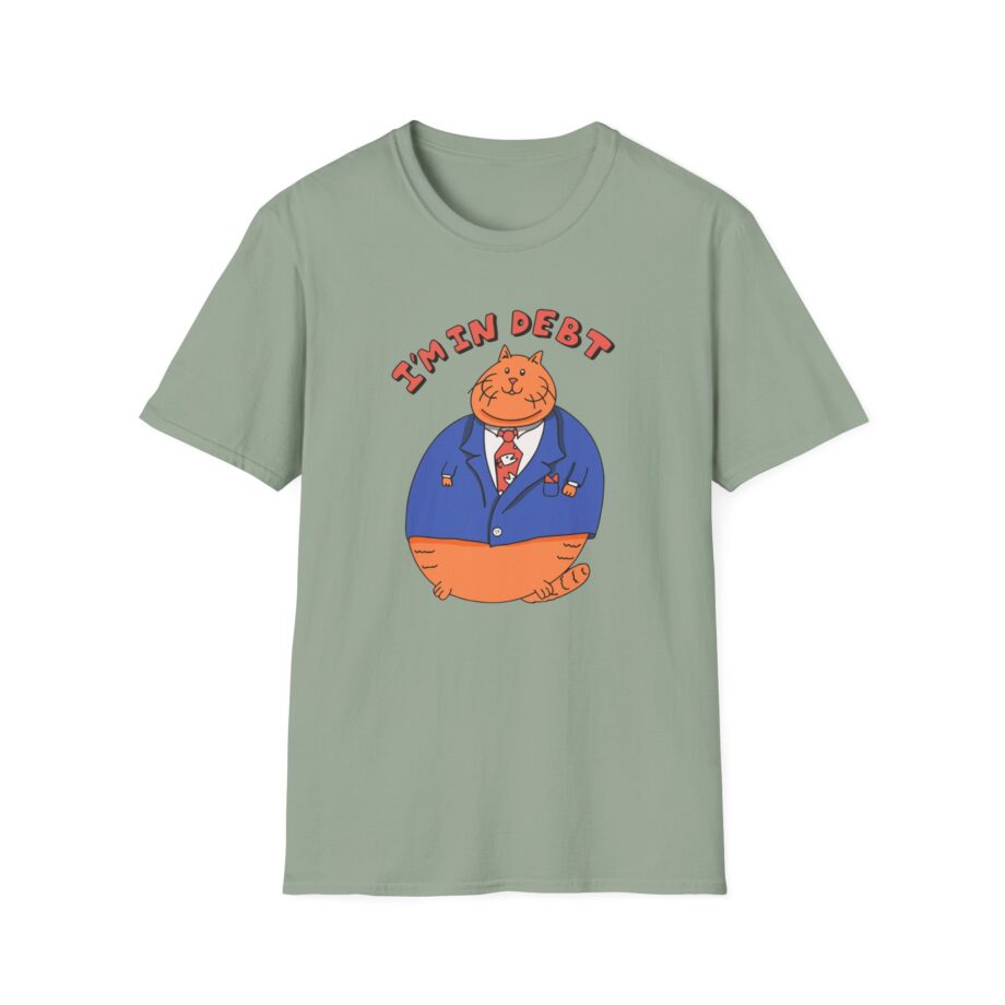 William Osman I'm in Debt Unisex Softstyle T-Shirt