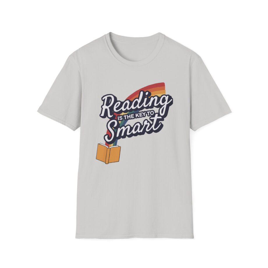 Nate Bargatze Reading is the Key to Smart Unisex Softstyle T-Shirt