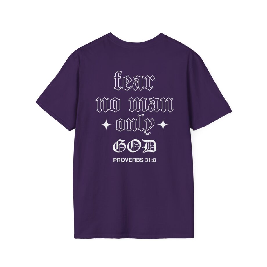 Ryan Garcia Fear No Man Only God Unisex Softstyle T-shirt