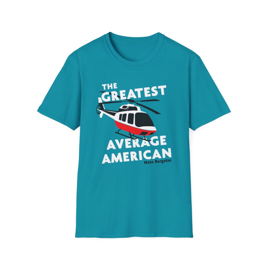 Nate Bargatze The Greatest Average American  Unisex Softstyle T-Shirt